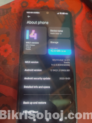 Redmi note 10 6/128